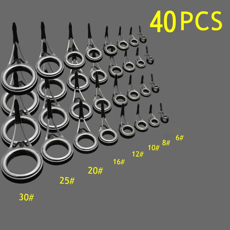 Fishing Rod Guide Repair Kit 6