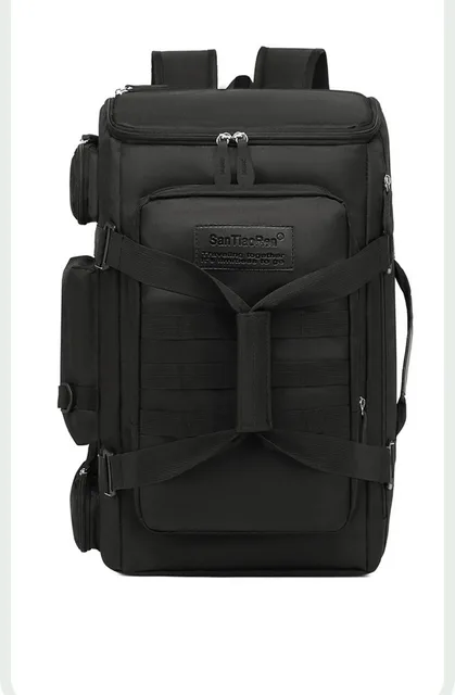 男性用特大トラベルラップトップバックパック。, A-ブラック, 17.3 inch, 旅行用バックパック、ビジネスリュック、ノートパソコン用バックパッ ZMMMA 50L トラベルバックパック 17インチ メンズ ノートパソコン用バックパック 特大 頑丈 TSA フレンドリー USBポート付き  カレッジスクール リュックサック バッグ 彼 男性 女性 ブラック