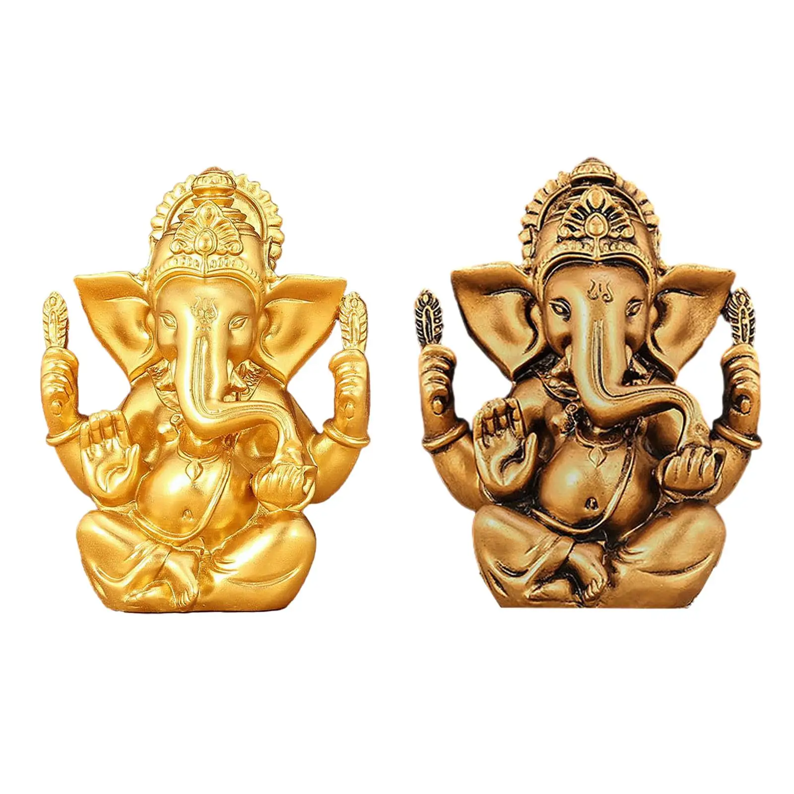 

Статуэтка Ganesha, полимерная миниатюрная скульптура для гостиной, офиса, спальни