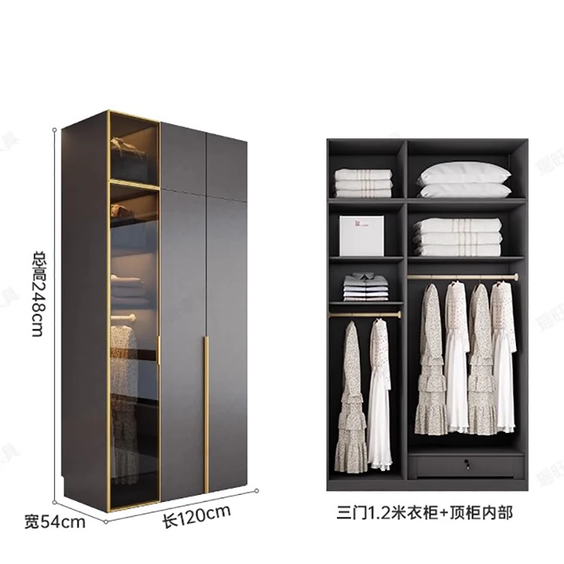 Cabinet Storage Wardrobe Mobile Cupboard Dresser Wardrobes Kitchen