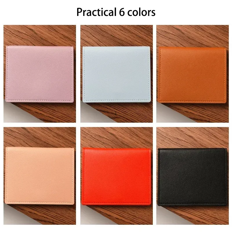 Card Bag Slim And Compact Bank ID Card Case Driver's License Wallet Simple And Anti Demagnetization Holder