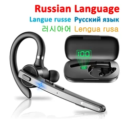 New Bee Wireless Bluetooth Headset with Dual - Mic Noise Cancelling Technology (M53 Russian Black)