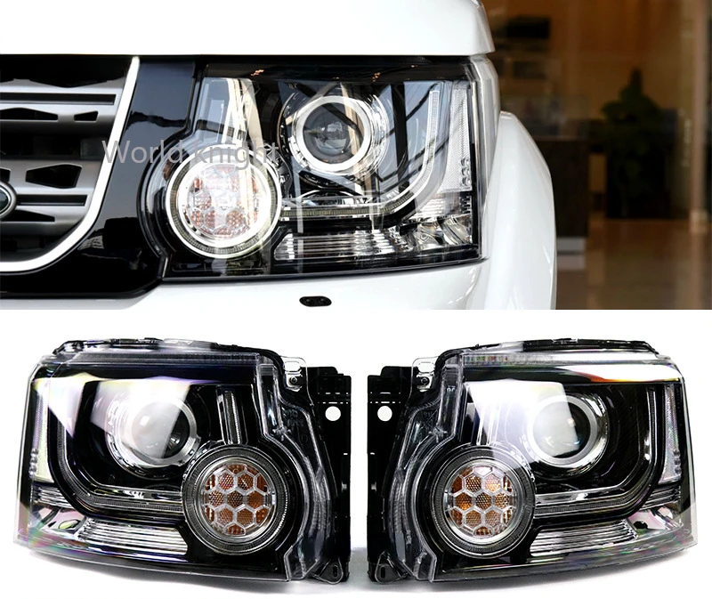 Car Headlights Front Led Bulb Car For Land Rover Discovery 4 20142016
