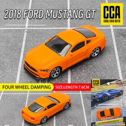 Exquisite 1:64 Mustang Die-Cast Model Car - Classic Collectible Gift Toy (MUSTANG GT 2018)