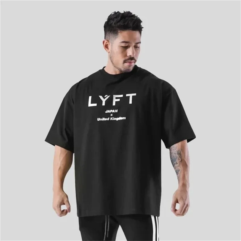 LYFT Tシャツ LÝFT Extra Big Long T-Shirt - Black