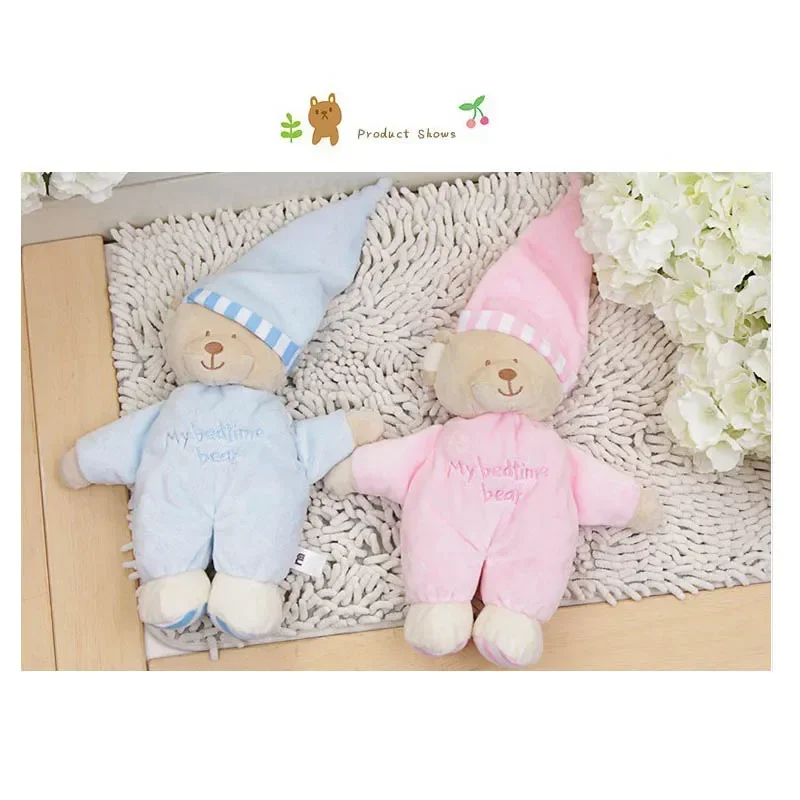 Adorable Plush Bear Sleep Companion | Soft Cuddly Toy for Babies & Toddlers, Ideal Soothing Holiday Gift