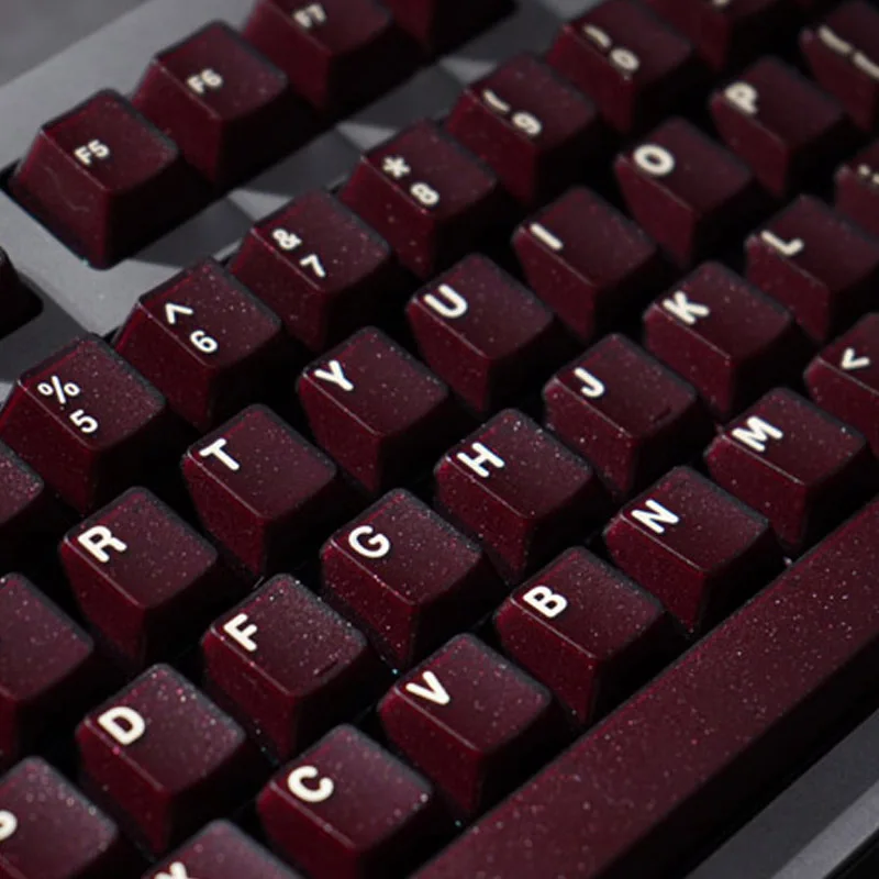 Duplo Tiro Pyga Keycap 104 Teclas Keycaps Perfil Cereja Teclado Mecânico Rk61 87 100 61 64 68 75 84 87 104 - Imagem 3