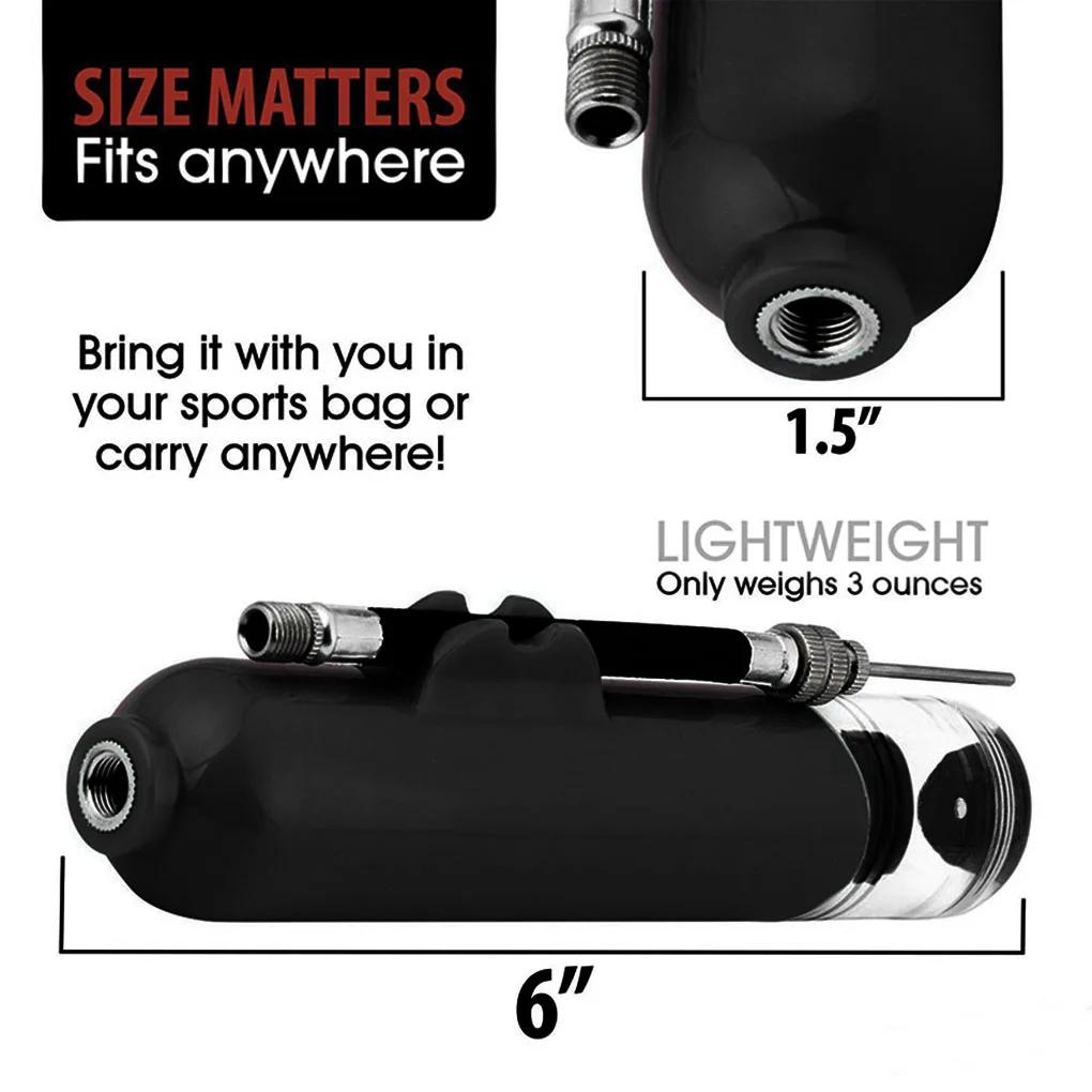 Gonflable Pour Ballon Anneome 2 Pièces Pompe Manuelle Pompe à Air Pompe A Main Yoga Gonfleur De Sac Gonflé Pompe à Gonfleur Pour Ballon A L'air