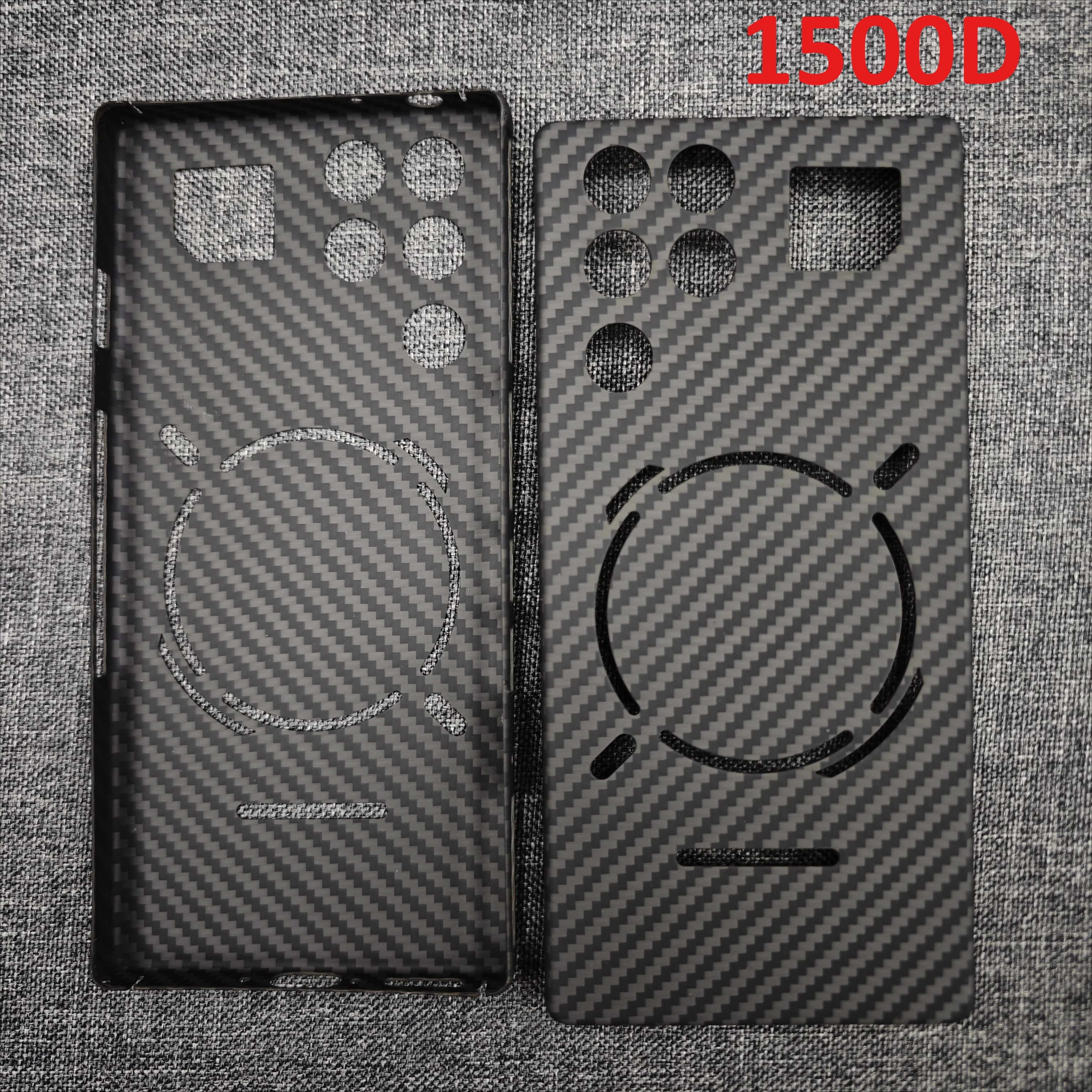 Ultra-Thin Carbon Fiber Phone Case - Lightweight Aramid Fiber Protection