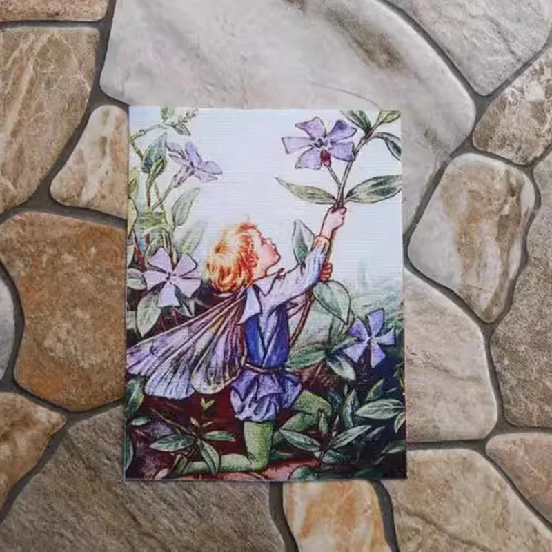Colorful Cartoon Flower Patchwork Textile Fabric for Quilting and Canvas Purse Crafting