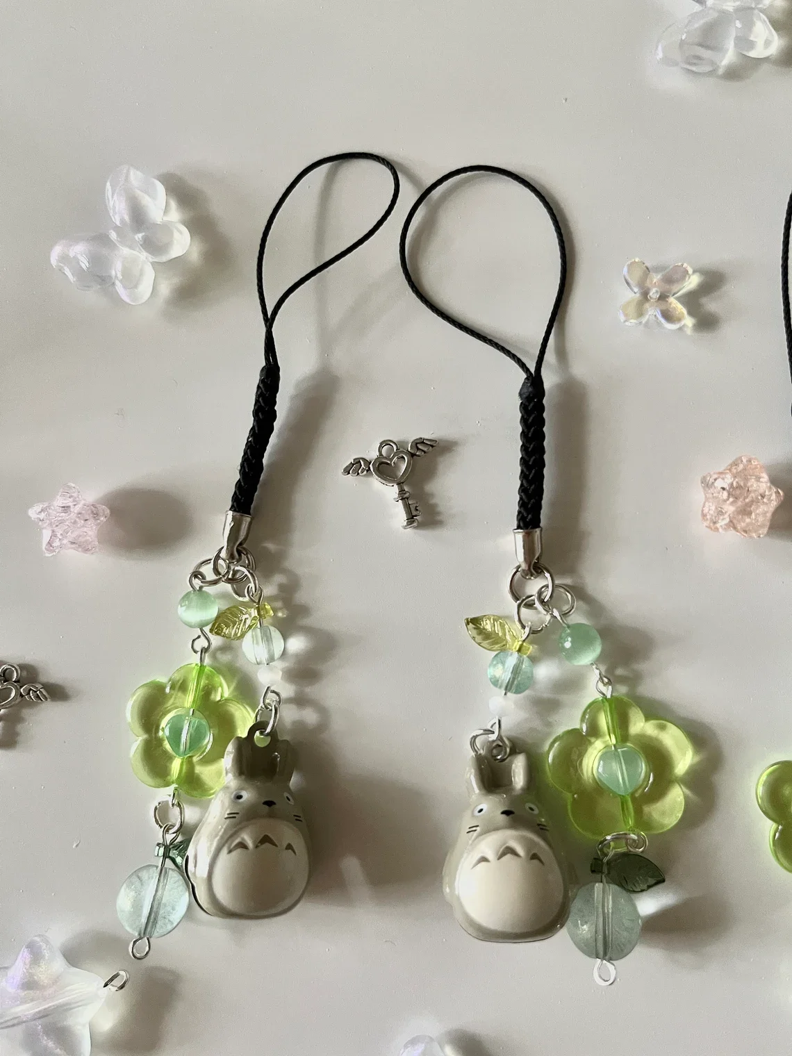

Dracat Bell charm Keychain, Handmade Beaded Keychain, Keychain Gift, Cute Keychain, Gift for Her, Bell Jewelry, Phone Jewelry