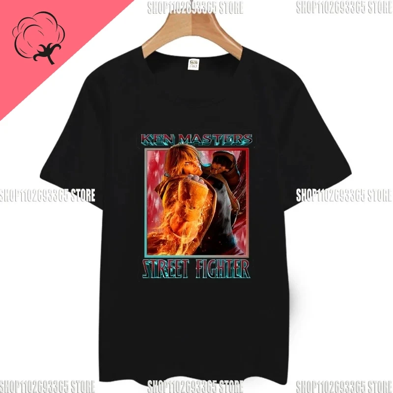 T-shirt Street Fighter Unisexe - Sagat, Chun-Li, Juri, Tailles S à 5XL, Neuf Avec étiquettes