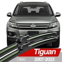 For VW Tiguan 2007-2023 Front Windshield Wiper Blades 2pcs Windscreen Window Accessories 2008 2012 2013 2014 2015 2016 2018 2020 1
