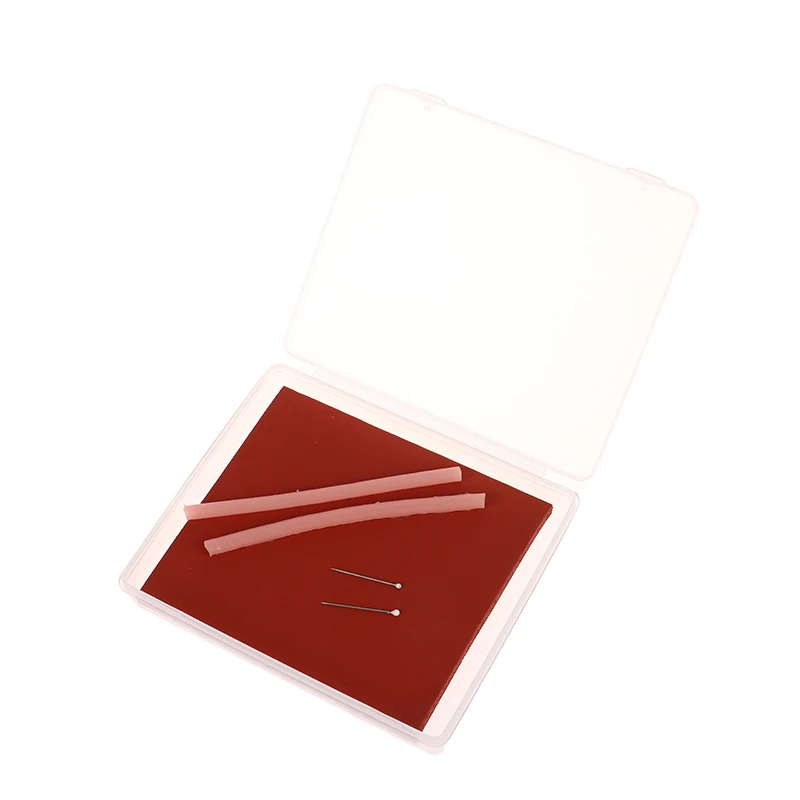 2pcs 1.5/2.5/3.5/5mm Simulate Human Blood Vessels Microsurgical Vascular Anastomosis Bypass Surgery Suture Training