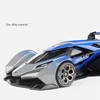 1:24 V12 Vision GT Gran Turismo Alloy Concept Sports Car Model Diecasts Metal Toy Racing Car Model Sound and Light Kids Toy Gift 3