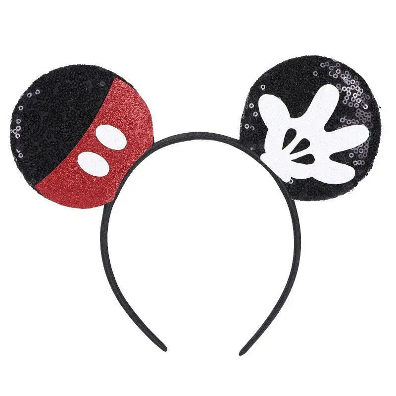Anime Mouse Ears Headhand Cosplay Kawaii Cartoon Elastic Hair Accessories Party Sequin Bows Hairband Toys Children Adults Gift - Image 37