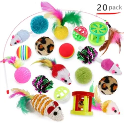 Ultimate Kitten Toy Variety Pack - Engaging and Fun Cat Playset (20pack)