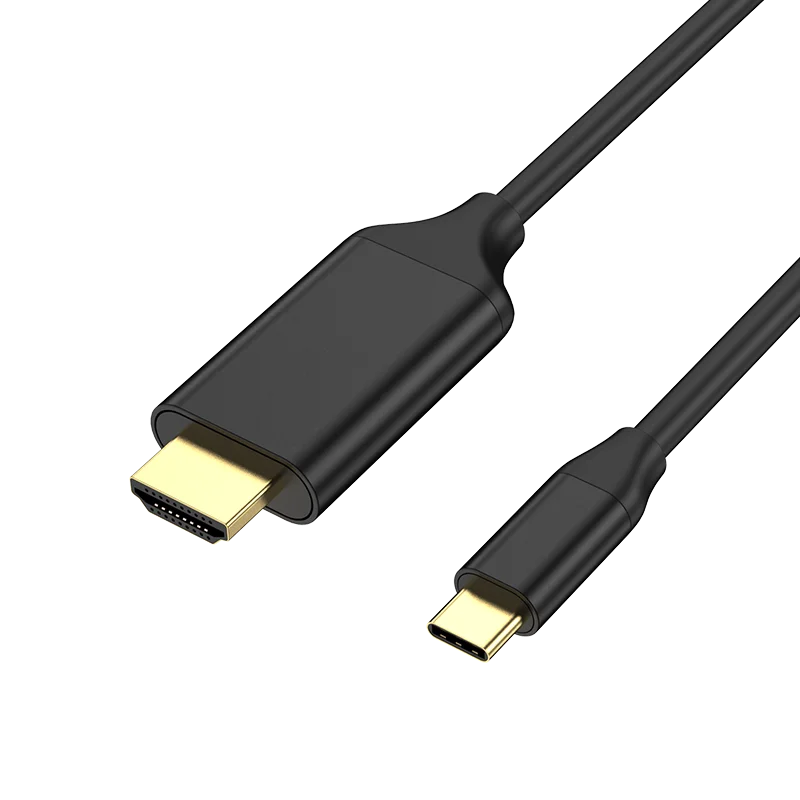 

1.8M 4K*2K 60Hz Gold Plated 16AWG USB3.1 Type C to HD 4K Converter HD Cable Support 4K 1080P