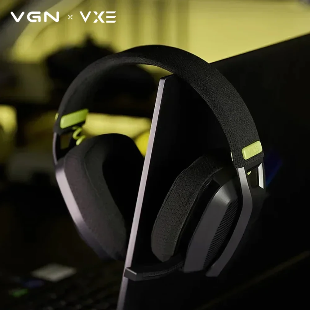 

Vgn Vxe Siren V1 Headphone Dual Mode Wireless Bluetooth Headset Long Battery Life Noise Reduction Accessory For Computer Pc Gift