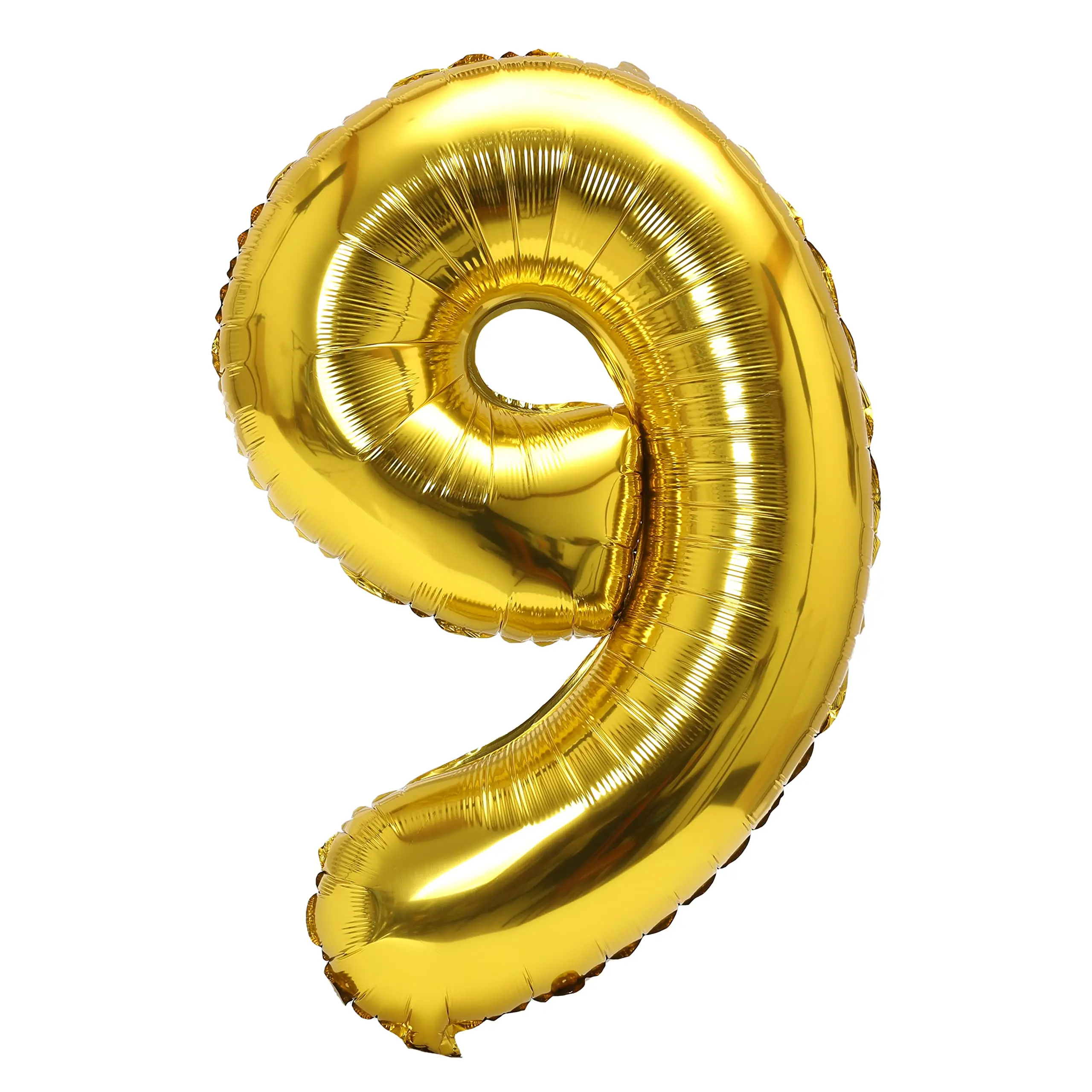 Rainbow Gradient Number Foil Balloon for Celebrations – 32-Inch
