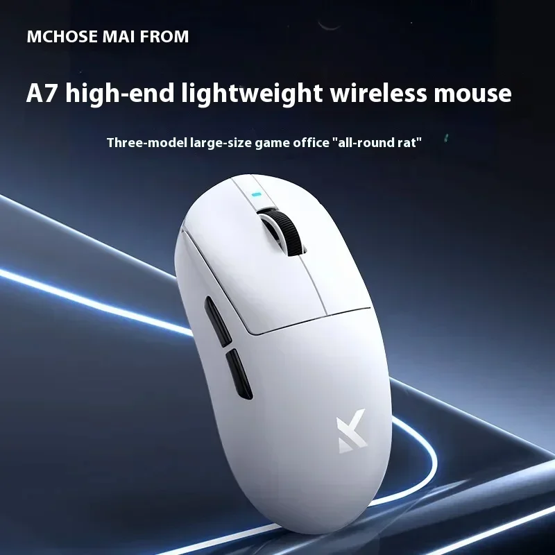 Gaming Mouse Wireless Mouse Wireless Gaming Mouse Ergonomic Mouse MCHOSE A7 Series PAW3950 E-Sports 2.4G Wireless 8K Receiver