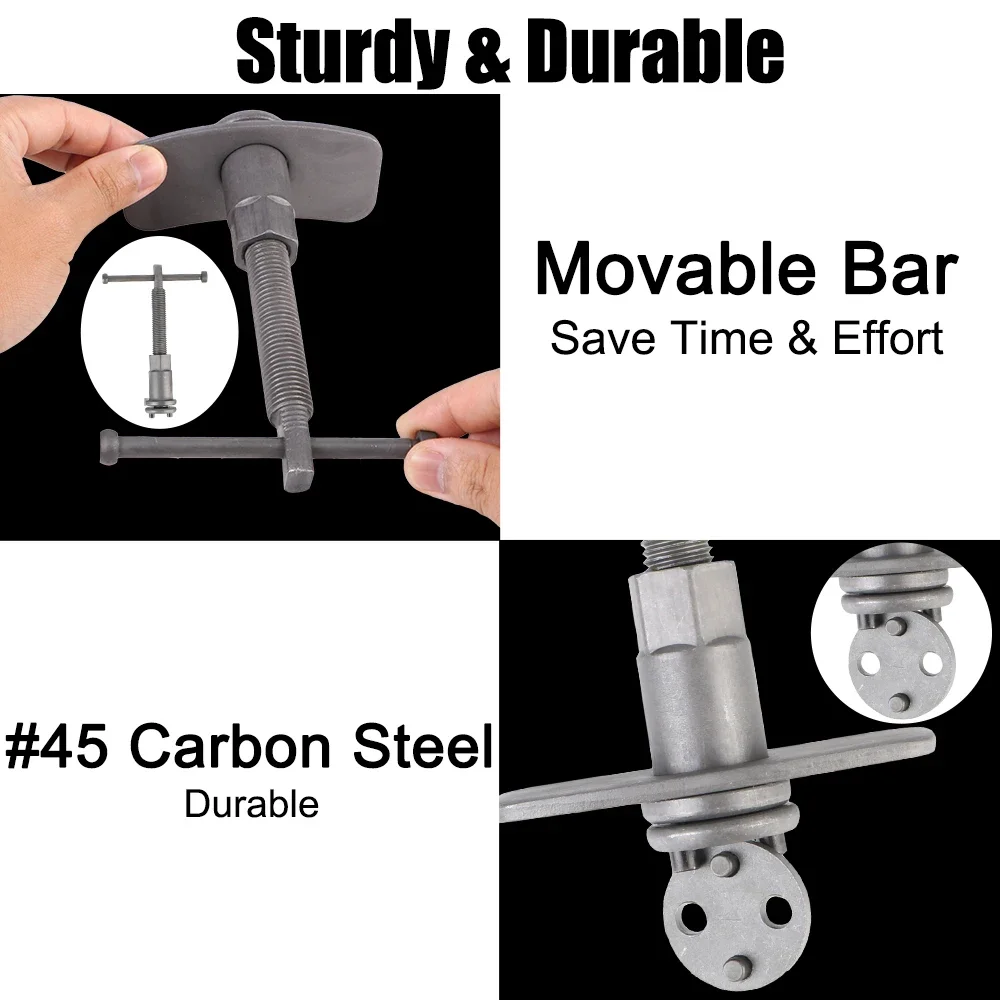 13/22pcs Car Disc Brake Caliper Pump Return Tool Set Wind Back Kit Automobile Brake Pad Replacement Garage Repair Tools