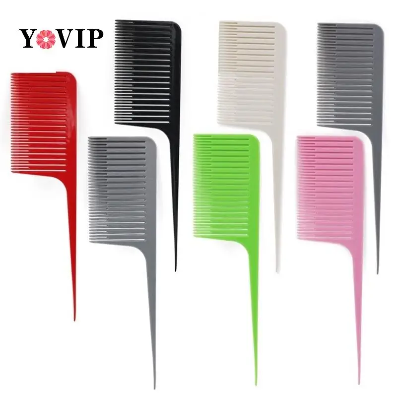 1PC Large Wide Tooth Combs Of Hook Handle Detangling Reduce Hair Loss