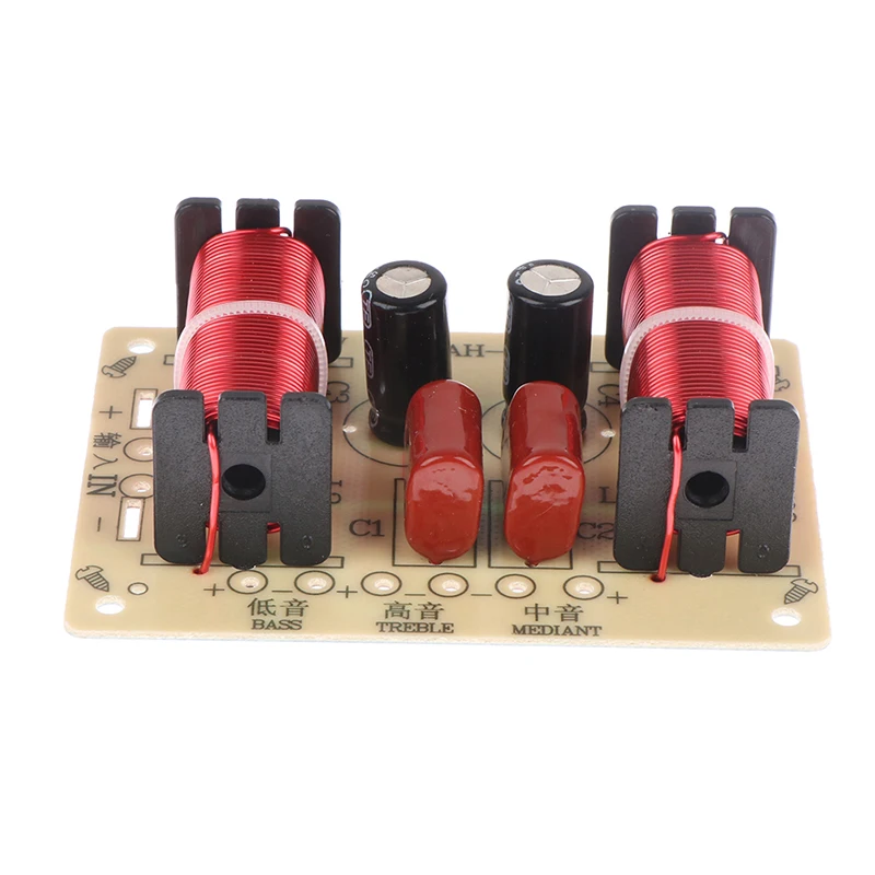 Audio Speaker Crossover Circuit Treble Midrange Bass Module 3 Way 900-4000Hz Frequency Divider Home Loudspeaker Filter Refit Kit audio speaker,speaker frequency divider