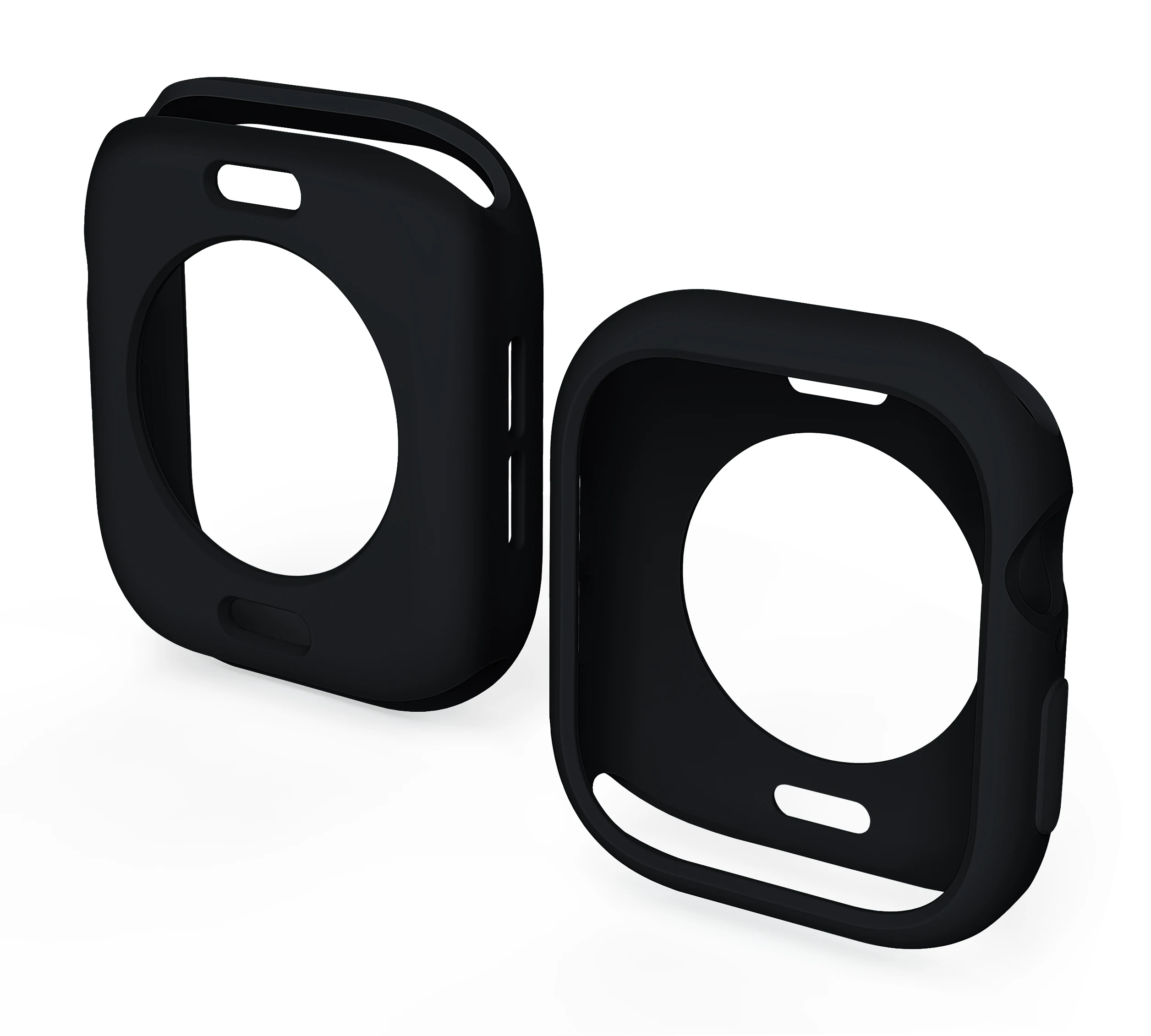 Premium Soft Silicone Protective Case for Smartwatch - Lightweight Cover Shell, Various Sizes