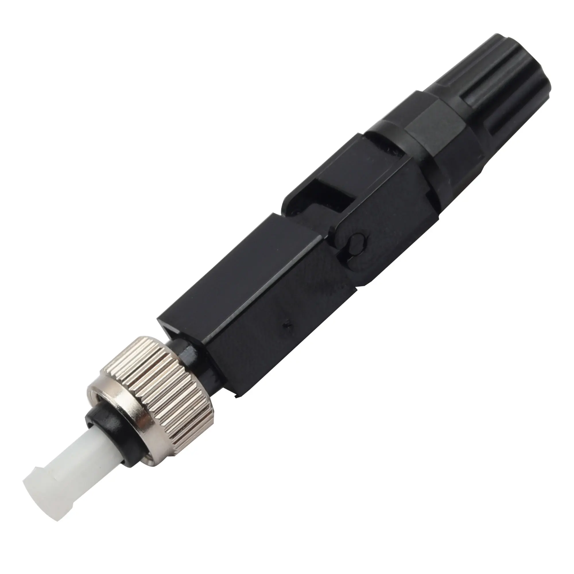FTTH embedded quick connector carrier-grade FC round head single-mode fiber optic cold connector leather cable cold connector