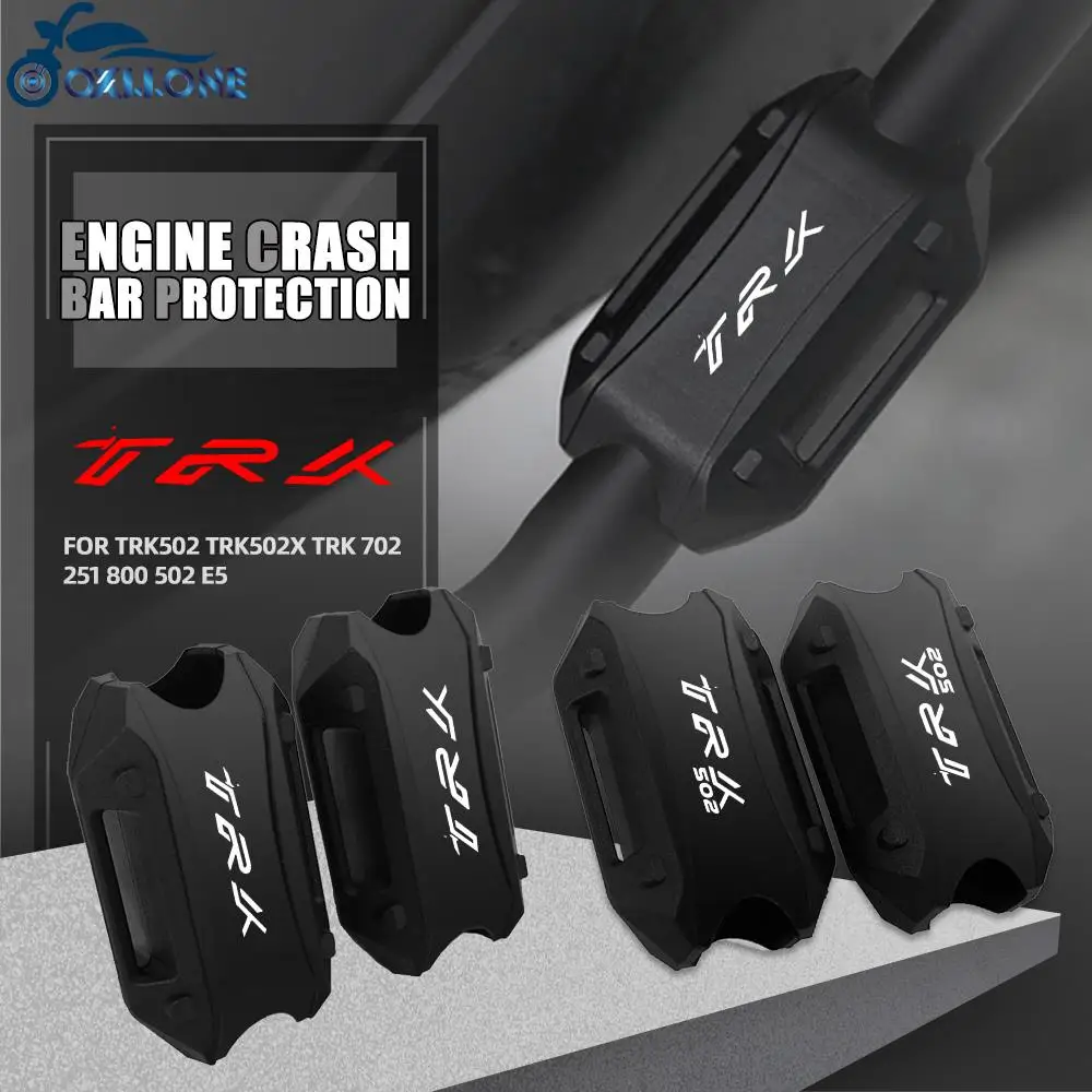 

TRK 502 X Motorcycle Engine Crash bar Protection Bumper Decorative Guard Block For Benelli TRK502 TRK502X TRK 702 251 800 502 E5