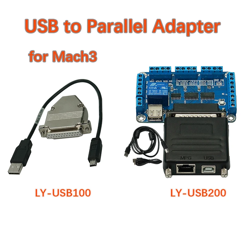 UC100 LY USB100 usbパラレルアダプタcncのルーターコントローラ用MACH3 LY USB200 usb lptポート