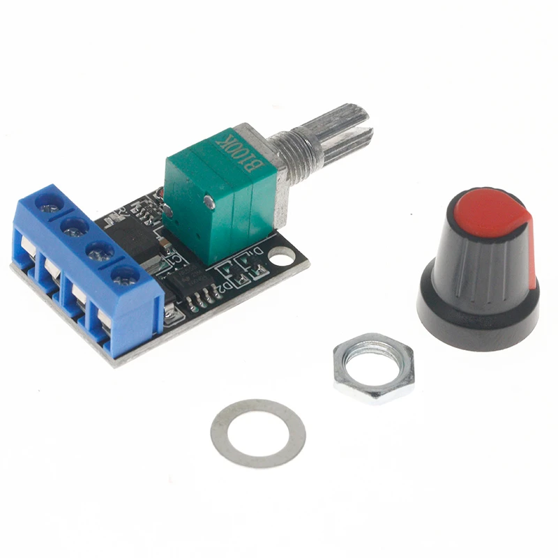 5V 12V 10A Voltage Regulator 5V-16V DC PWM DC Motor Speed Controller Governor Stepless Speed Regulator LED Dimmer Power Controll