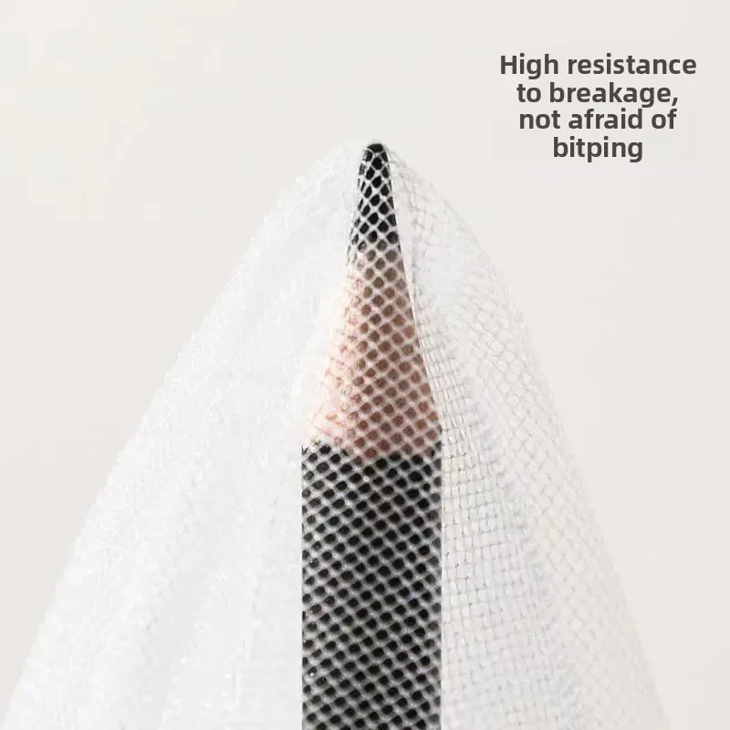 Universelle elastische Vogelkäfig-Abdeckung, transparentes Netz, Anti-Spritz-Samen-Federfänger, dehnbarer Rockschutz für Papageienkäfige – Detail 9