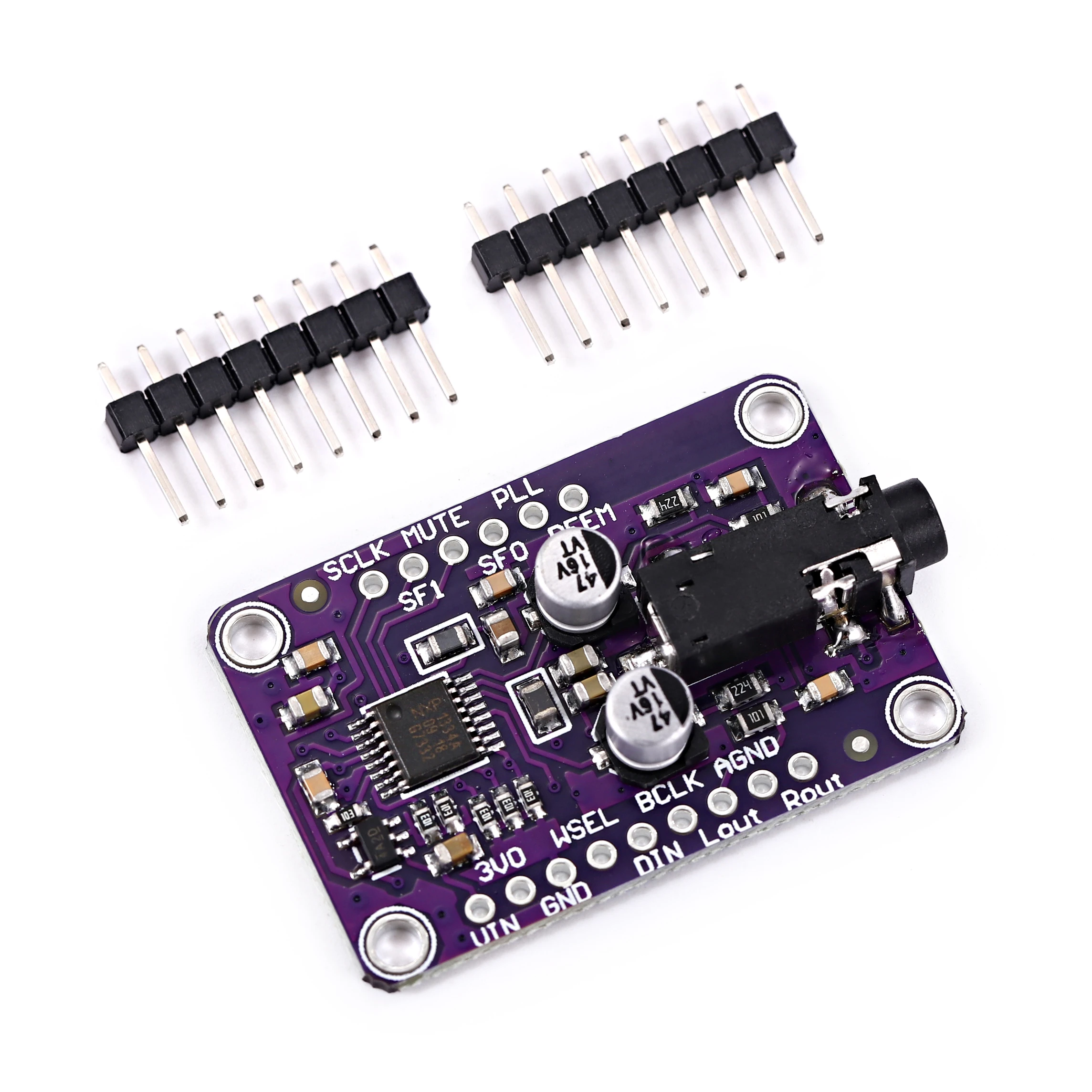 Dac Module 1334 Uda1334a I2s Dac Audio Stereo Decoder Module Board For ...