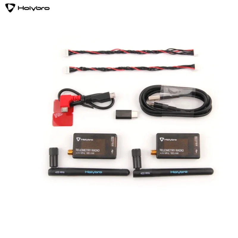 HolyBro SiK Telemetry Radio V3 100mW 500mW 433MHZ 915MHZ for APM Pixhawk Radiolink MINI PIX RC Drone Flight Controller thumbnail 4