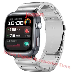 Stainless Steel Business Wristband Accessory - Metal Watchband Bracelet for Black Connector (Sliver 1)