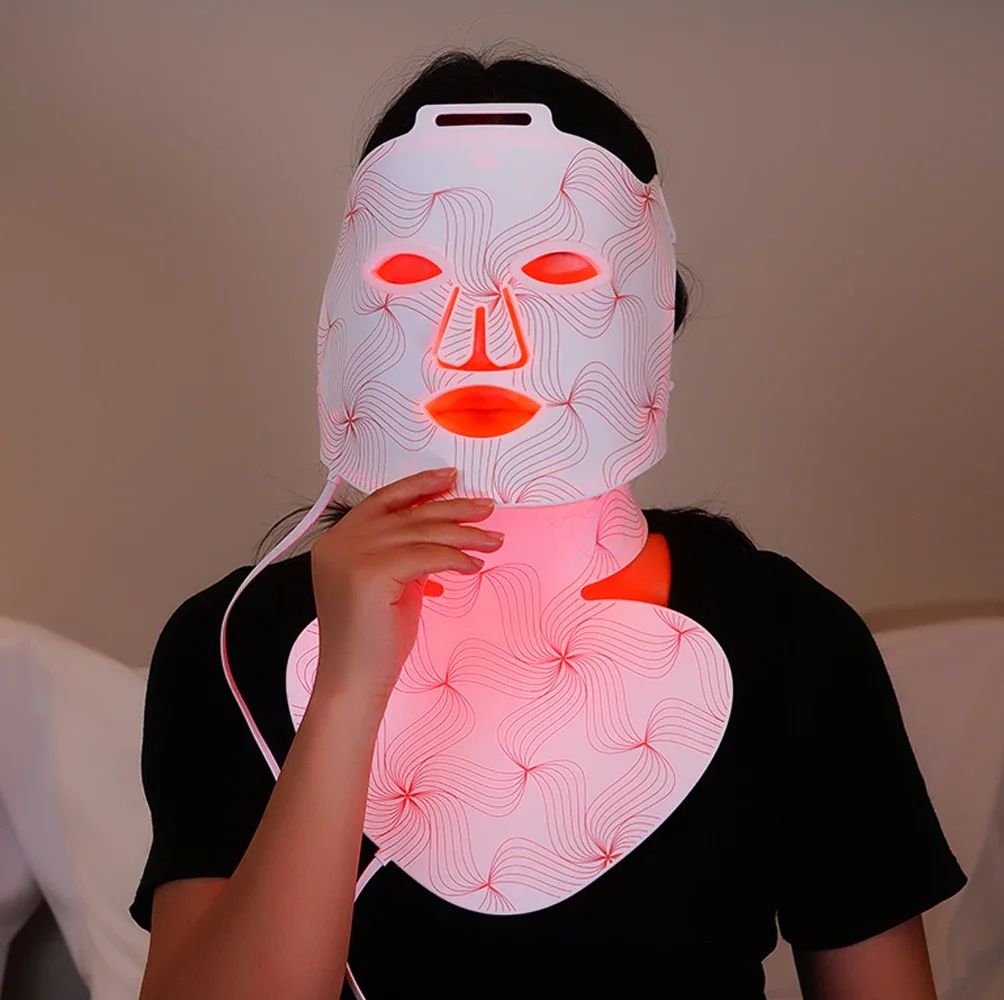 Hot Selling Red Light Therapy Mask Beauty Care LED Facial Mask Skin Care Device Red Light Therapy