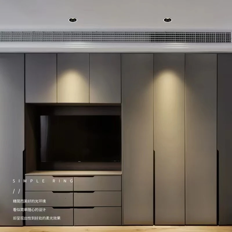 Led Downlight Recessed Ceiling Spotlight LED Graffiti ZIGBEE/Bluetooth APP Intelligent Anti Glare Downlight 7W 15W 85-265V