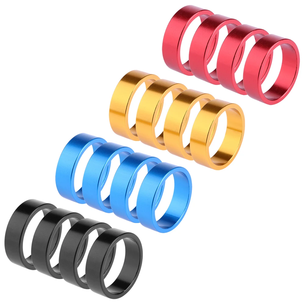Description Picture 5 of item5pcs Bicycle Handlebar Headset Washer Aluminum Alloy MTB Mountain Road Bike Front Fork Spacer Gasket Ring Cycling Parts 10mm