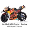 Maisto 1:18 2021 GP Racing Red Bull KTM Factory Racing Die Cast Vehicles Collectible Motorcycle Model Toys 1