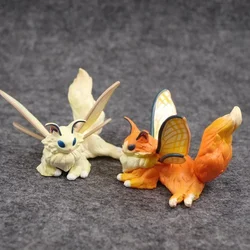 Magical Creature Doll Butterfly Cat Silkworm Moth Statue Cartoon PVC Action Desktop Decoration Ornament  Assembly Toy for Home