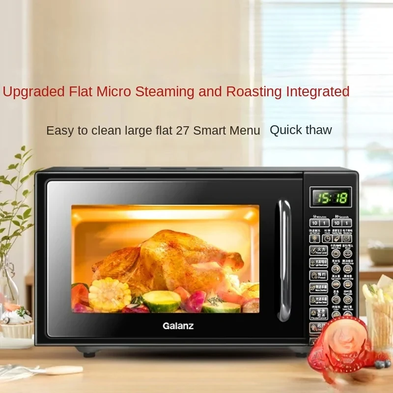 Compact Flatbed Convection Oven with Steam and Grill Functions, Versatile Cooking Device, HighSpeed Convection Oven