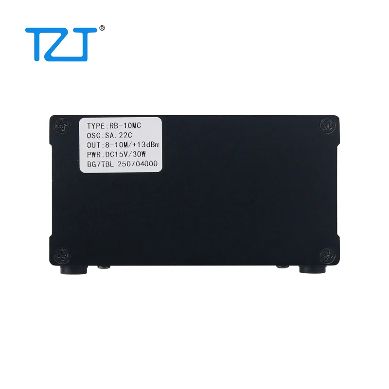 TZT RB-10M 10MHz 루비듐 주파수 표준 고정밀 원자 시계 15V 전원 공급 장치 3 채널 사인파