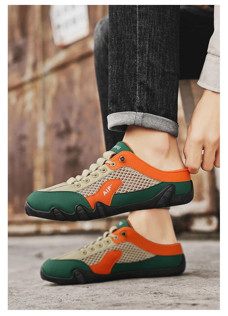 Sommer Herren Freizeitschuhe Leichte Atmungsaktive Halbschuhe_voghion.com