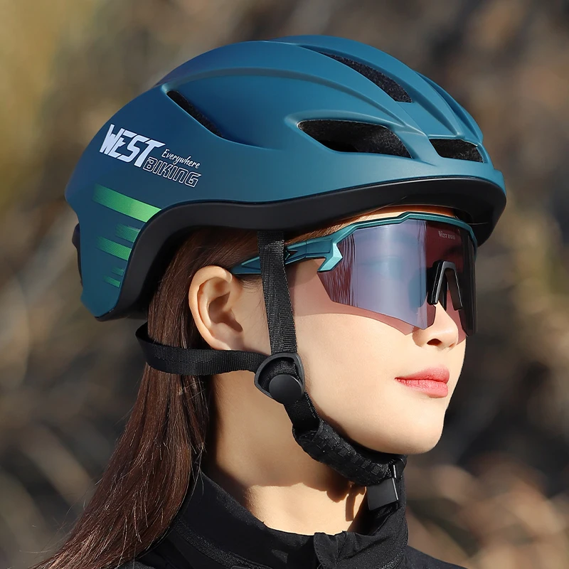 West Biking Radfahren Aero Helm MTB Enduro Rennrad integrierte leichte Helm Männer Frauen mehrfarbige aero dynamische Sicherheits kappen