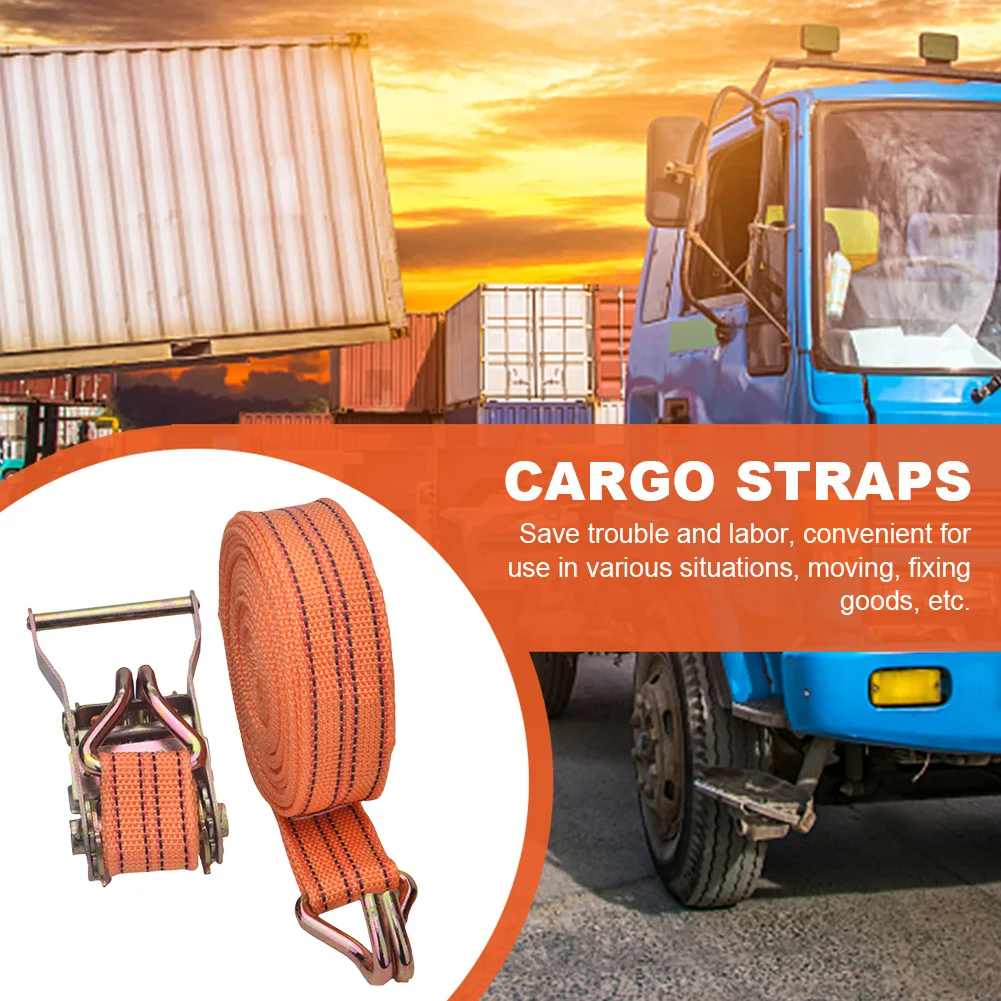 Ourlova Cargo Lashing Tensioning Tie Fixing Straps Adjustable Tensioner Trailer Strap Kayaking Boat Accessories