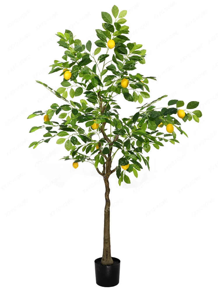 

Emulational Greenery Bonsai Orange Tree Interior Decoration Simulated Plants Bonsai Nordic Floor Lemon Tree