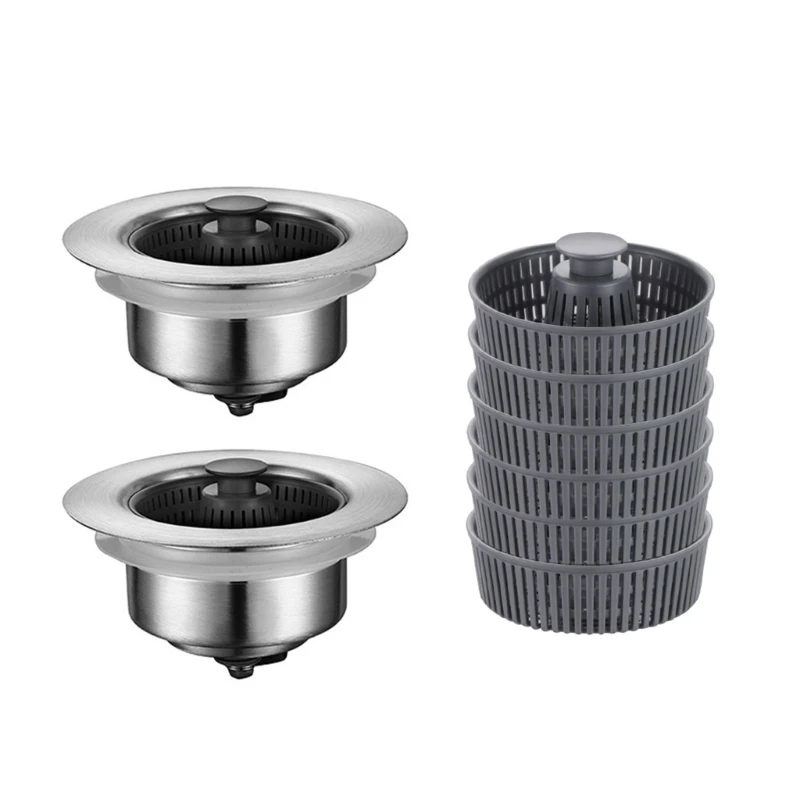 Kitchen Sink Drain Baskets Anticlogging Drain Stopper Bounce Cores Sink Strainer kitchen sink drain baskets anti clogging drain stopper bounce cores sink strainer wash basins drain filter easy to use dropship