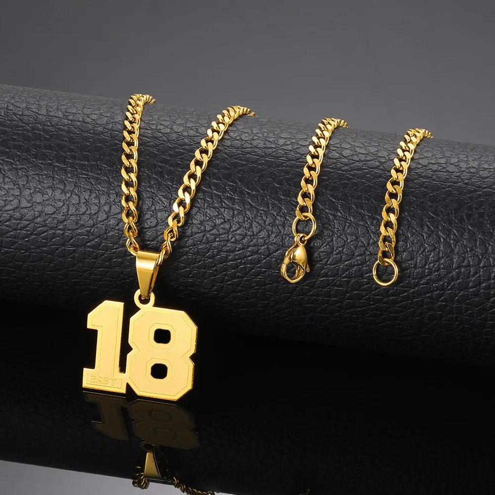Collane Con Nome Personalizzato Con Catena A Cordolo Personalizzata Per Le Donne Collane Con Ciondolo A Lettera Con Numero In Acciaio Inossidabile Col
